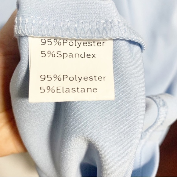 Grace Karin Pastel Blue One Shoulder Dress Size L - Picture 11 of 11